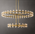 Arcachon LED Round Two-Tier Chandelier 60"