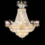 Gold plated 50 Light large crystal Chandelier