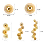 Creative Round Glass Luxury LED Personality Post-Modern Wall Light Fixture