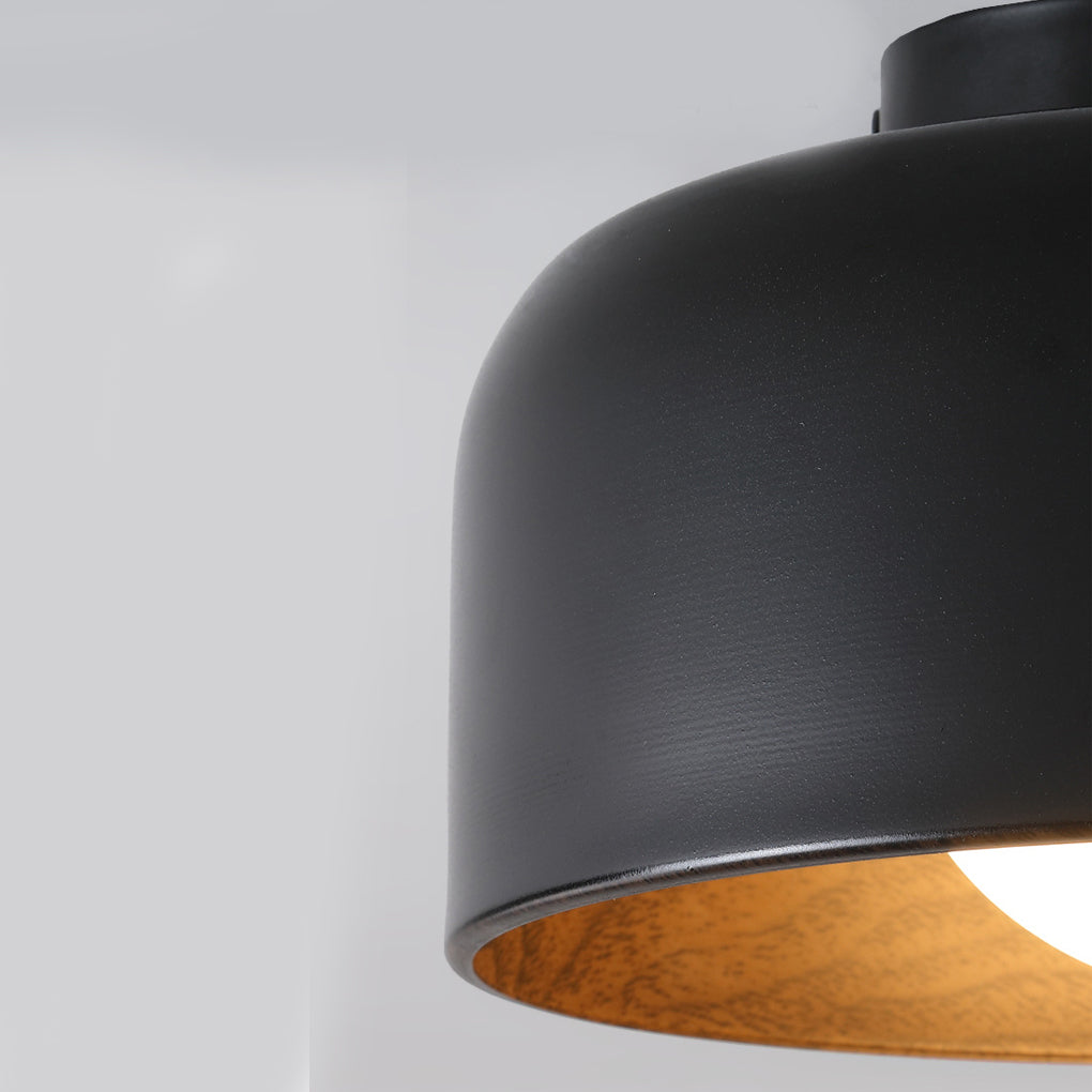 Minimalist Bowl-shaped LED Nordic Ceiling Light Flush Mount Lighting