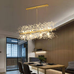 El Sol Kitchen Island Lighting Fixture, Gold