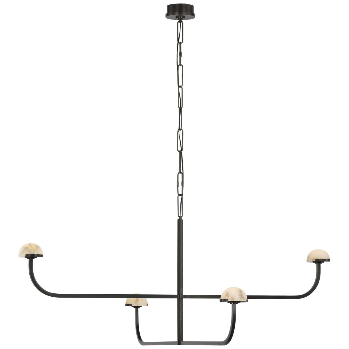 Pedra LED Chandelier Bronze