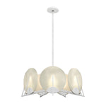 Callisto Seven Light Pendant White