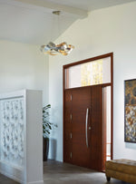 Quill Pendant, 1-Lights, LED, Soft Gold, 33.9"W (135003-LED-STND-84 3W1QML)