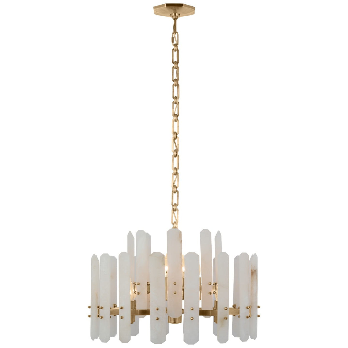 Bonnington 12 Light Chandelier Hand-Rubbed Antique Brass