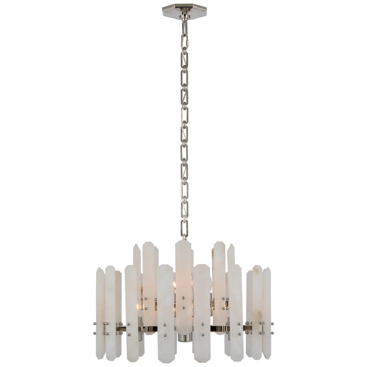 Bonnington 12 Light Chandelier Polished Nickel