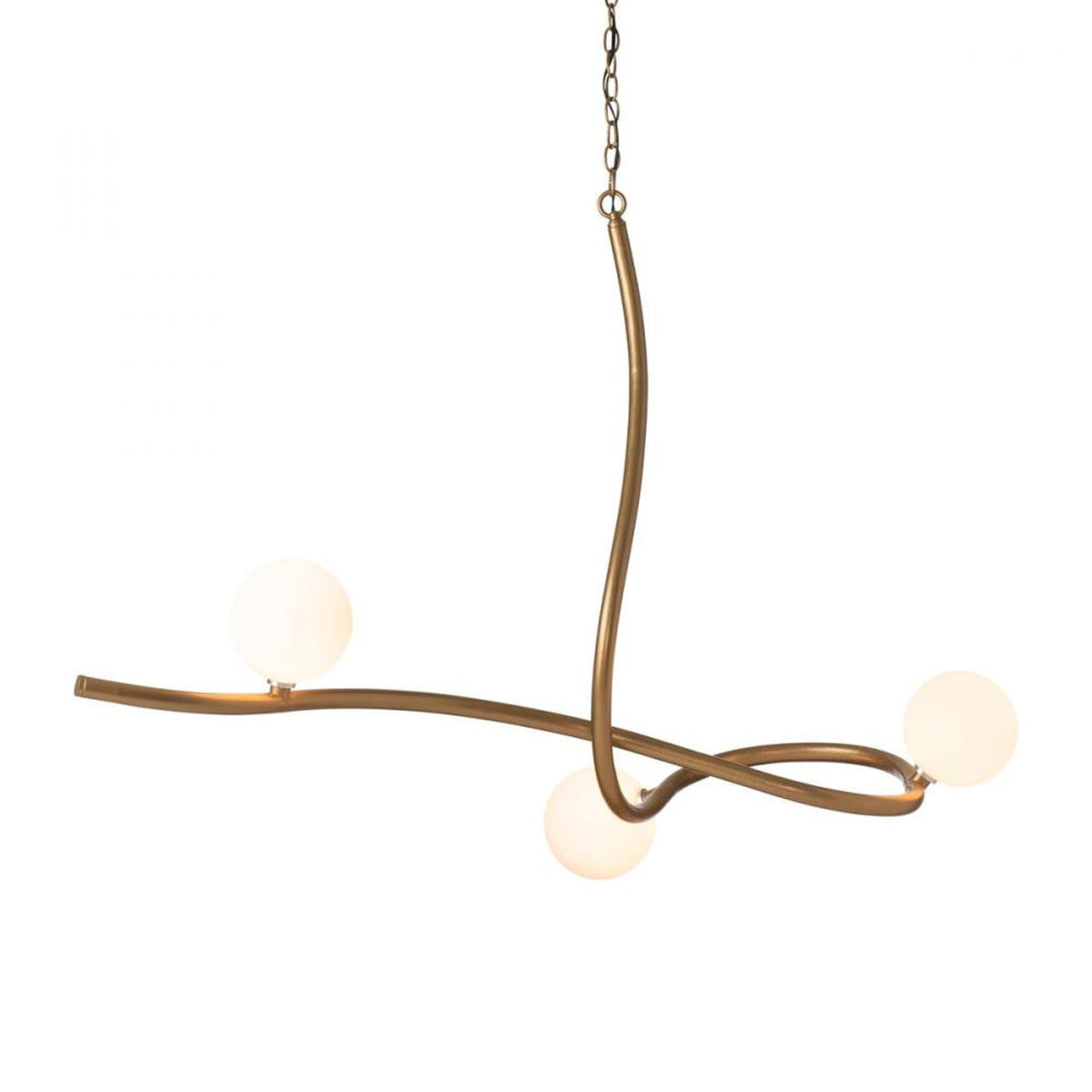 Abacus Pendant, 9-Light, Standard Height, LED, Bronze, Abacus Opal Glass, 5.5"W (139057-LED-STND-05-GG0668 5CQEW4)