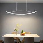 Art Strips Hardware Plating Stepless Dimming LED Nordic Chandelier