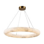 Camila LED Chandelier Brushed Brass