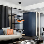 Light Guide Ring 1/2/3/4/9-Light Chandelier