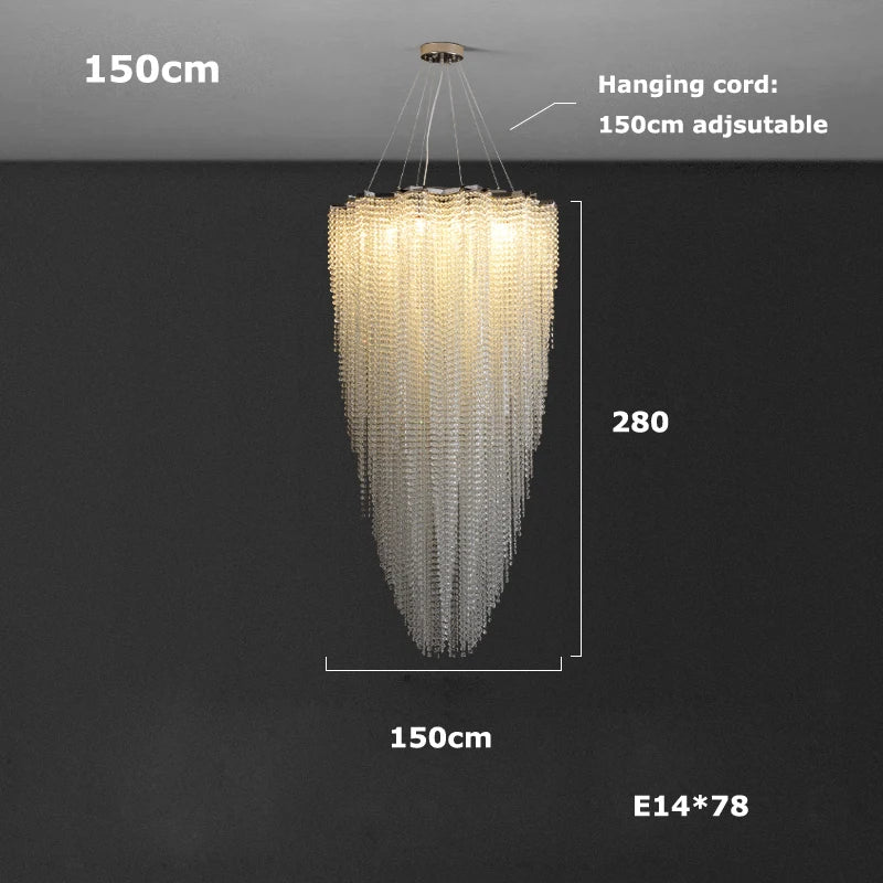 Alleri Crystal Entryway Chandelier