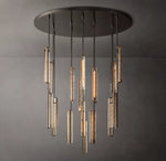 Audubon Crystal Round Chandelier 56"