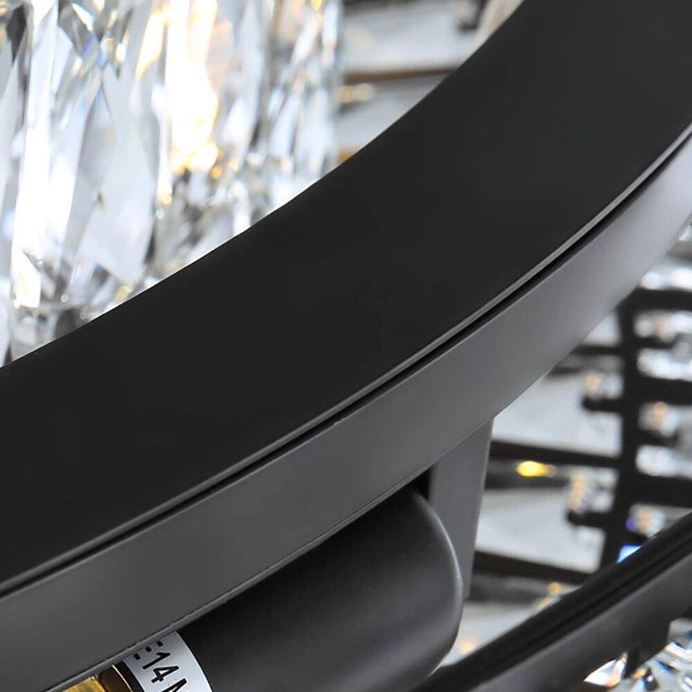 Bacci Crystal Modern Chandelier