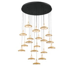 Mantova LED Chandelier Matte Black