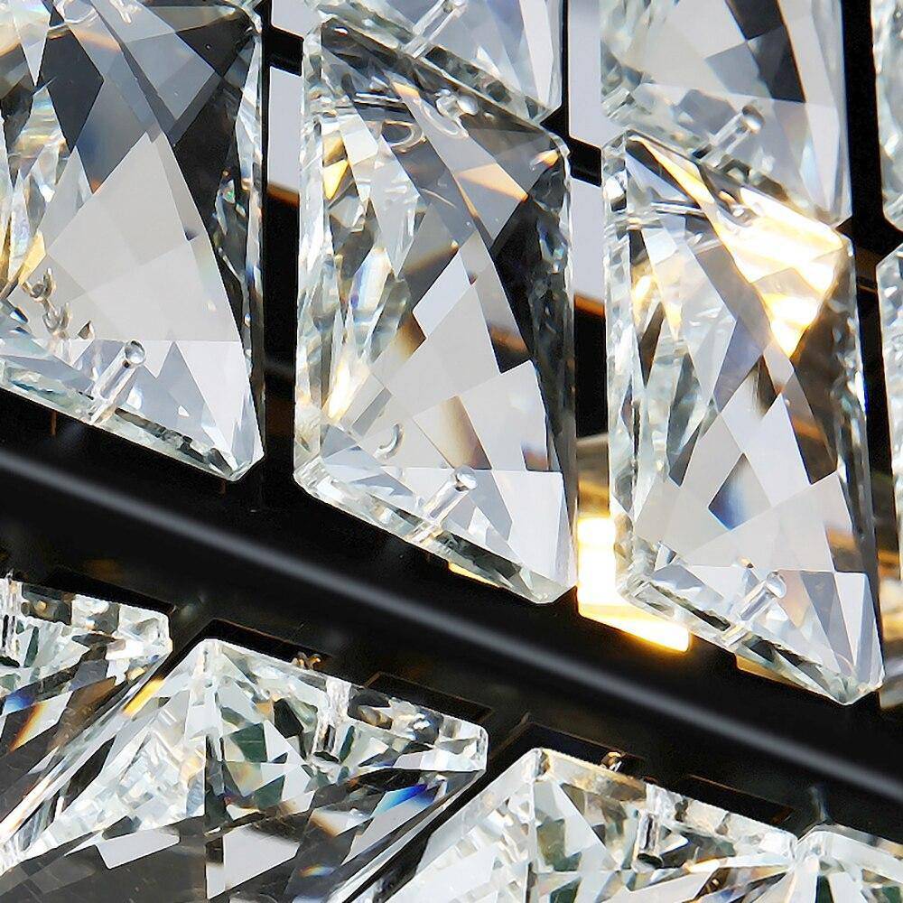 Bacci Kitchen Island Modern Crystal Chandelier