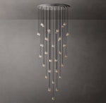 Pearl Round Chandelier 60"