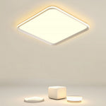 16'' Square Modern Flush Mount Ceiling Lights with Remote