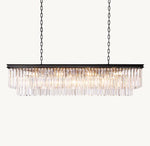 1920s Odeon Rectangular Chandelier 59"