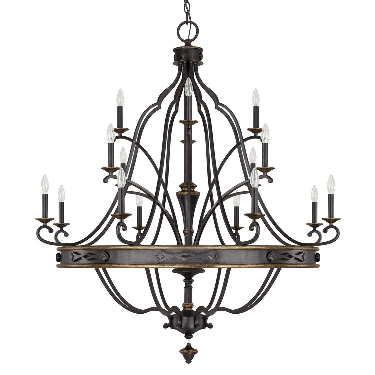 Fixture Company Wyatt Surrey 16-Light Chandelier