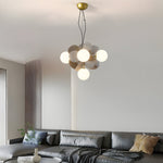 Nordic Chandelier Multicolored Board Art Branch-style Pendant Lights
