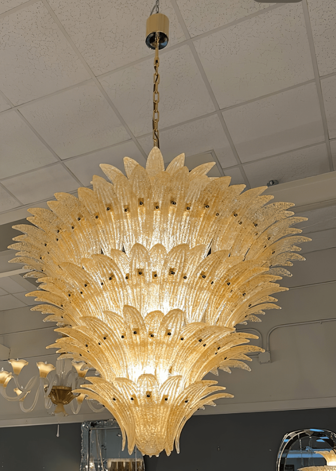 Murano Palmette Chandelier