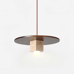 Tondo Stone Disc Pendant Light