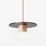 Tondo Stone Disc Pendant Light