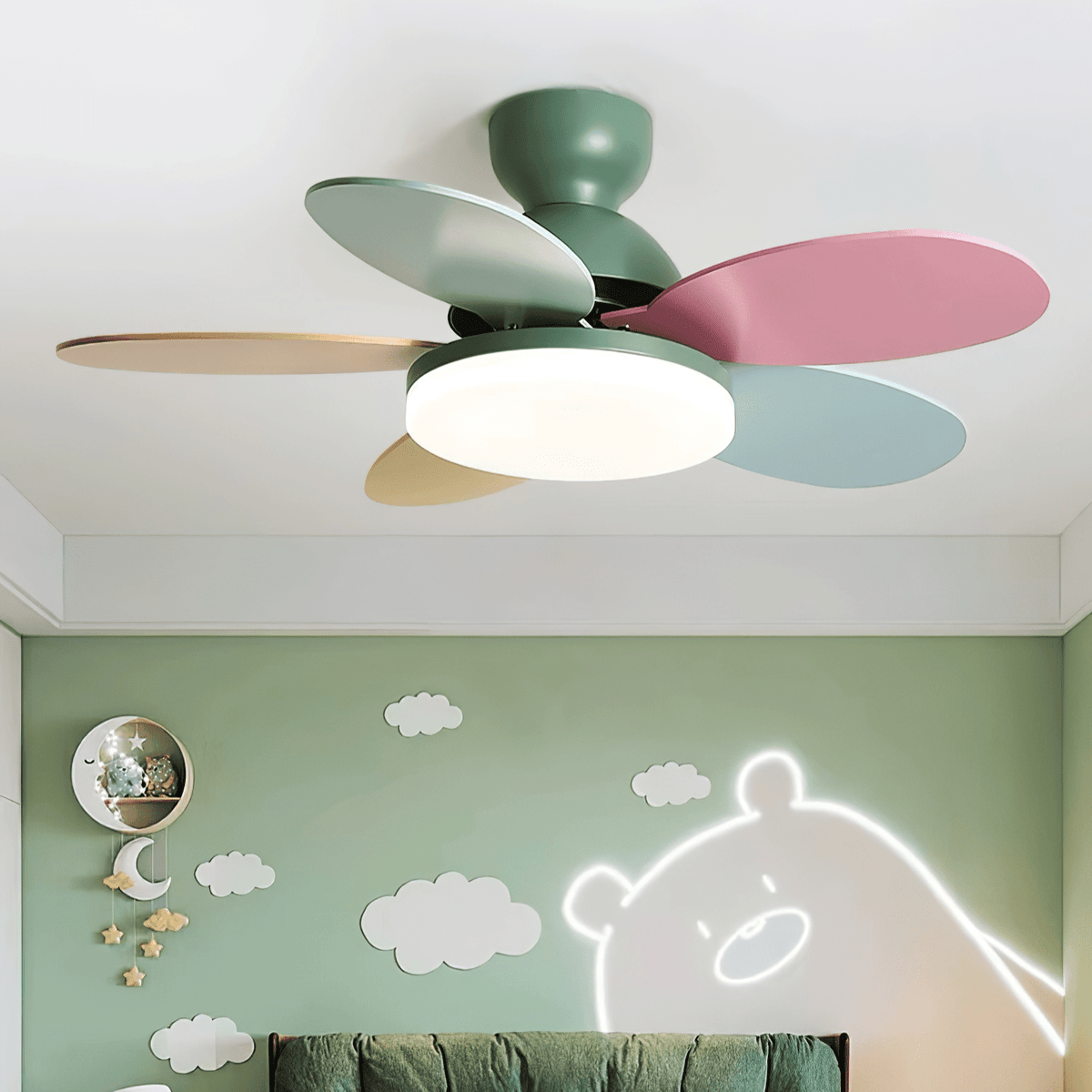 Petalo Ceiling Fan Light
