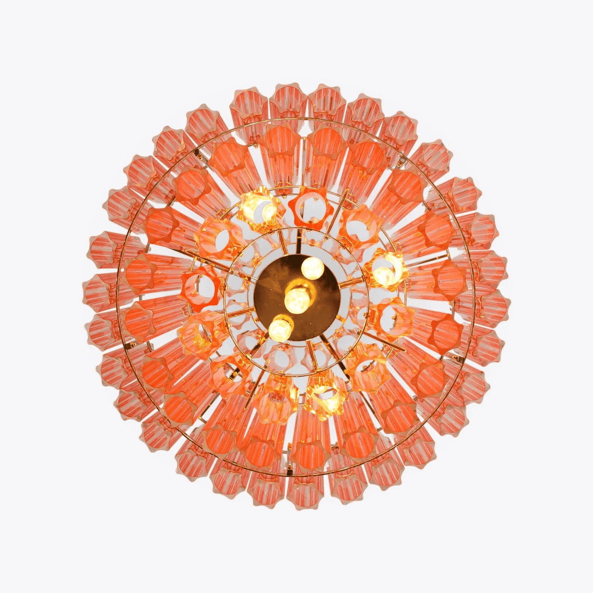 Pink Palermo Murano Chandelier