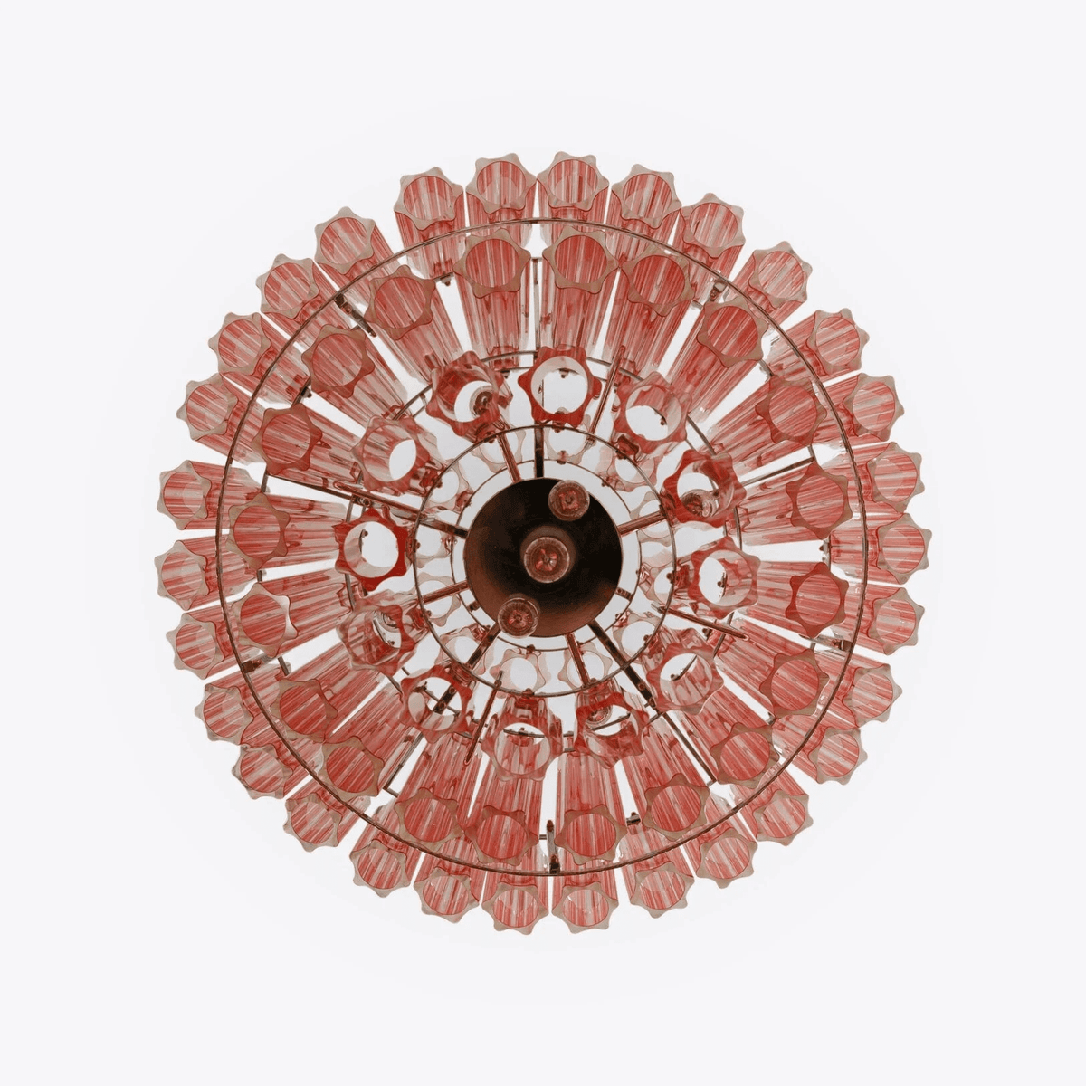 Pink Palermo Murano Chandelier