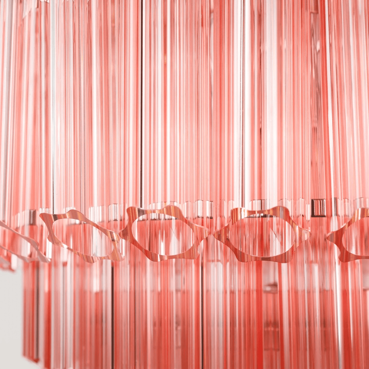 Pink Palermo Murano Chandelier