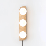 Elysian Travertine Plug-in Wall Light