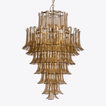 Amber Petalo Chandelier