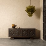 Green Petalo Chandelier