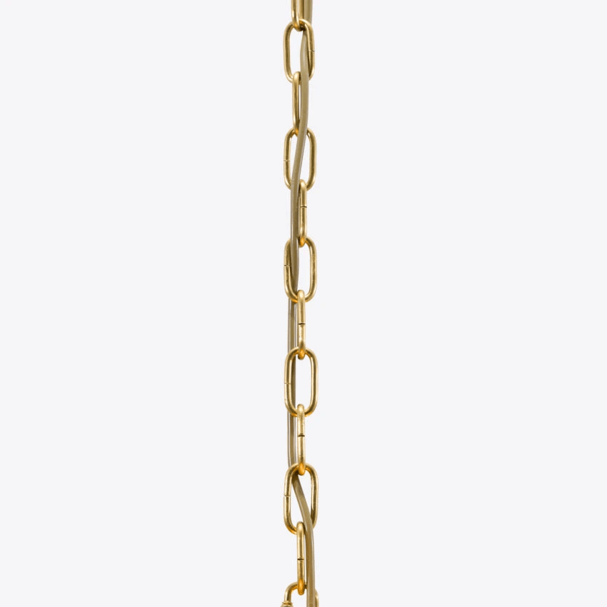 Green Petalo Chandelier