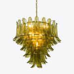Green Petalo Chandelier