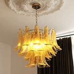 Murano Glass Petals Chandelier