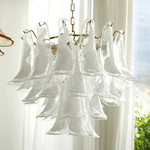 Murano Glass Petals Chandelier
