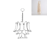 Murano Glass Petals Chandelier