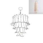 Murano Glass Petals Chandelier