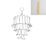 Murano Glass Petals Chandelier