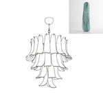 Murano Glass Petals Chandelier