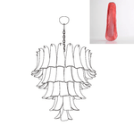 Murano Glass Petals Chandelier