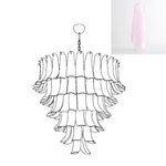 Murano Glass Petals Chandelier