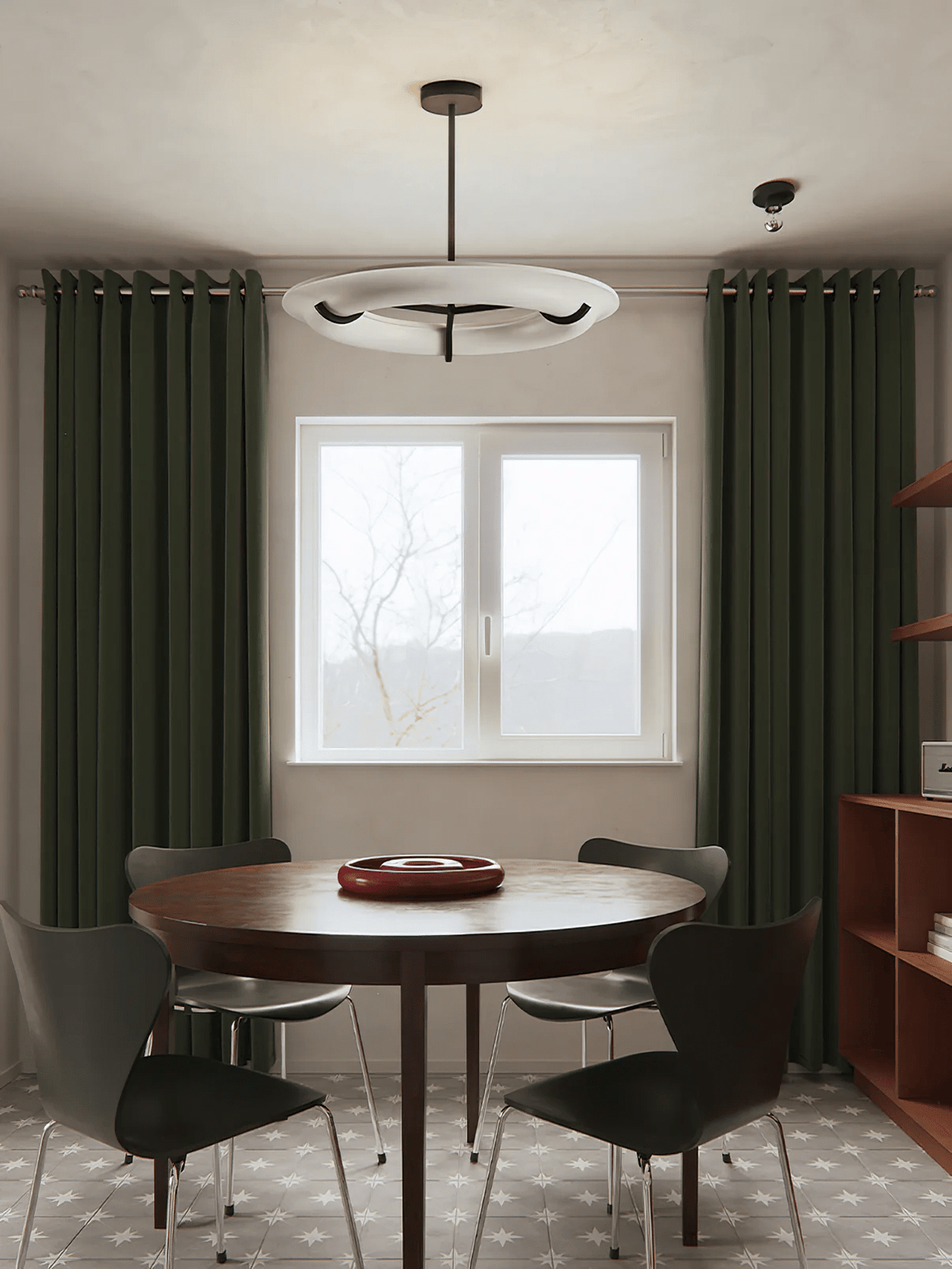 Carve Alabaster Pendant Light