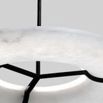 Carve Alabaster Pendant Light