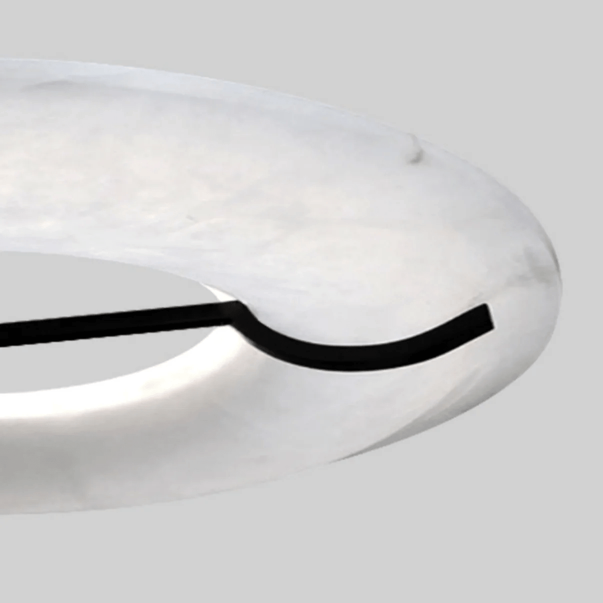 Carve Alabaster Pendant Light