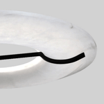 Carve Alabaster Pendant Light