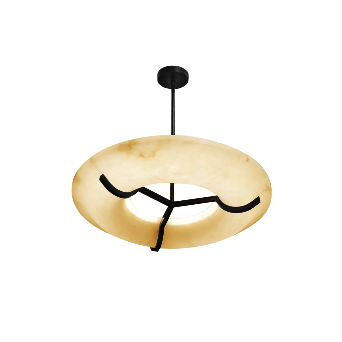 Carve Alabaster Pendant Light