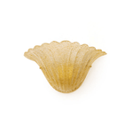 Scallop Edge Glass Wall Lamp